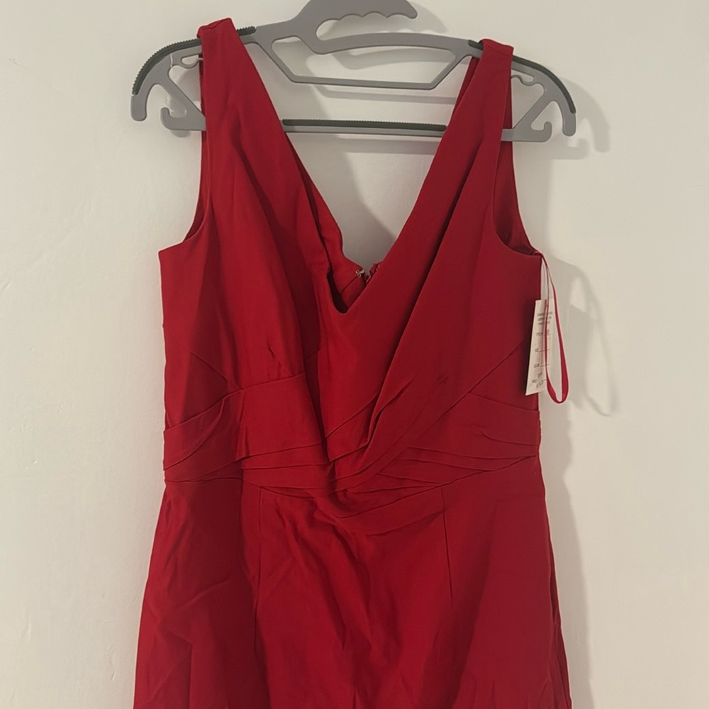 Unique, vintage pinup red dress 2X